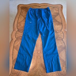 Cherokee Womens Scrub Pants, XL Tall, Forest Green